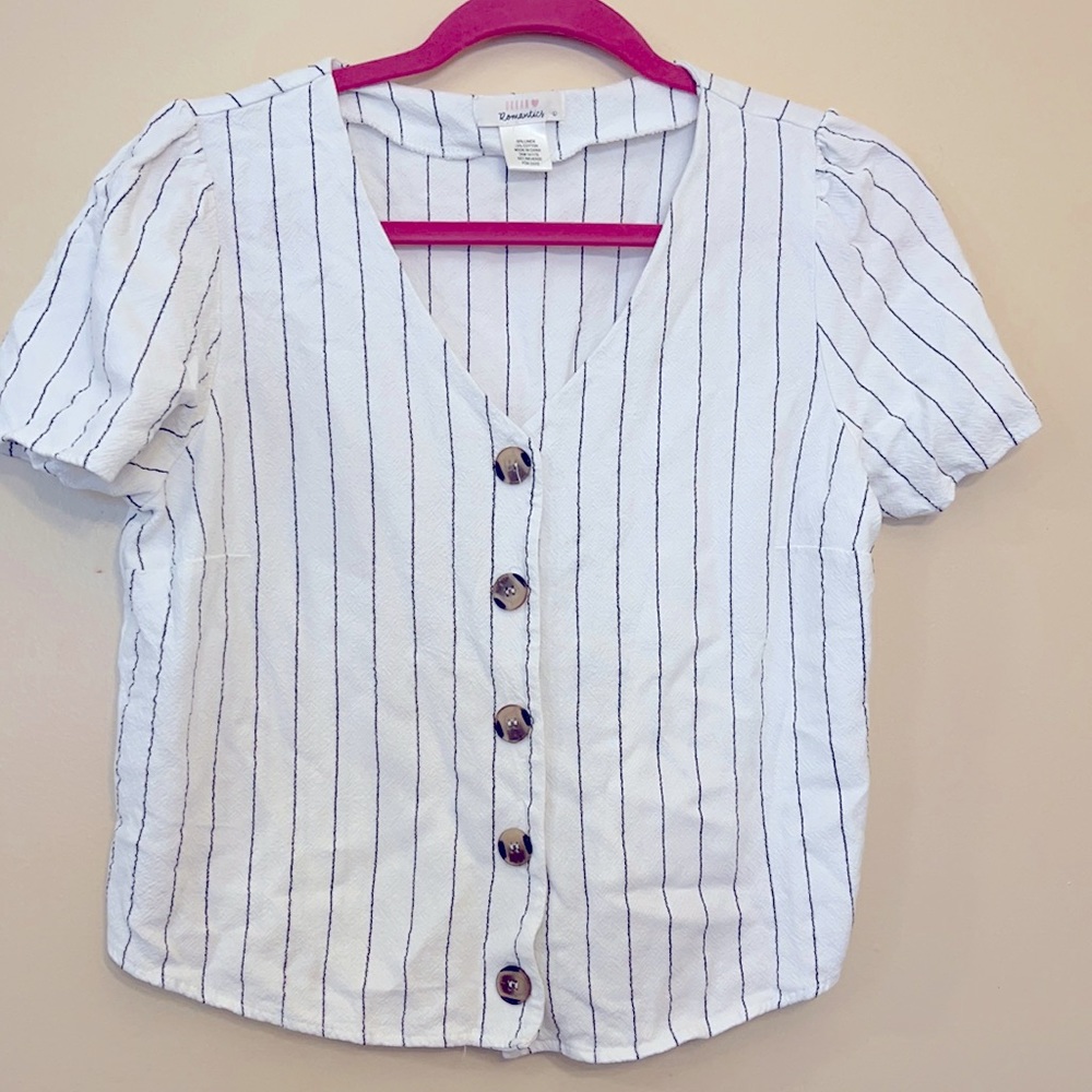 Boho style crop top size large